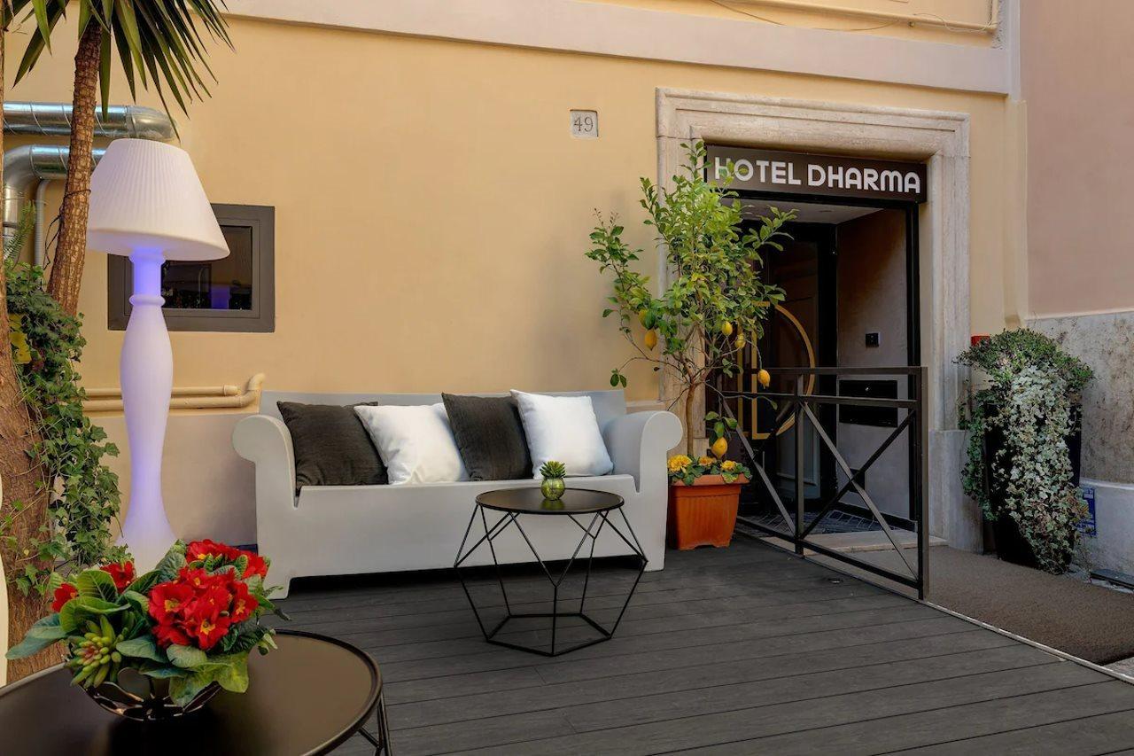Dharma Boutique Hotel & Spa Róma Kültér fotó