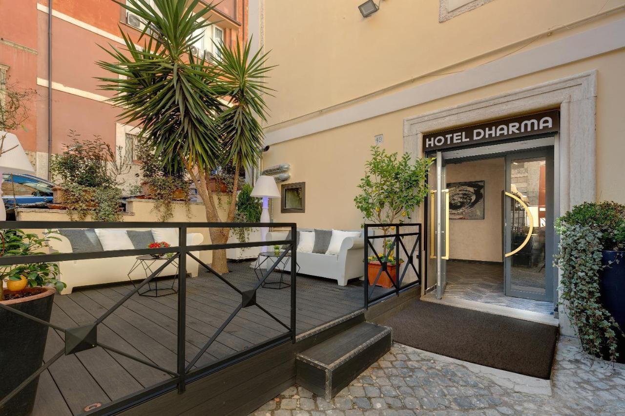 Dharma Boutique Hotel & Spa Róma Kültér fotó
